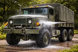 Military Pressure Washing